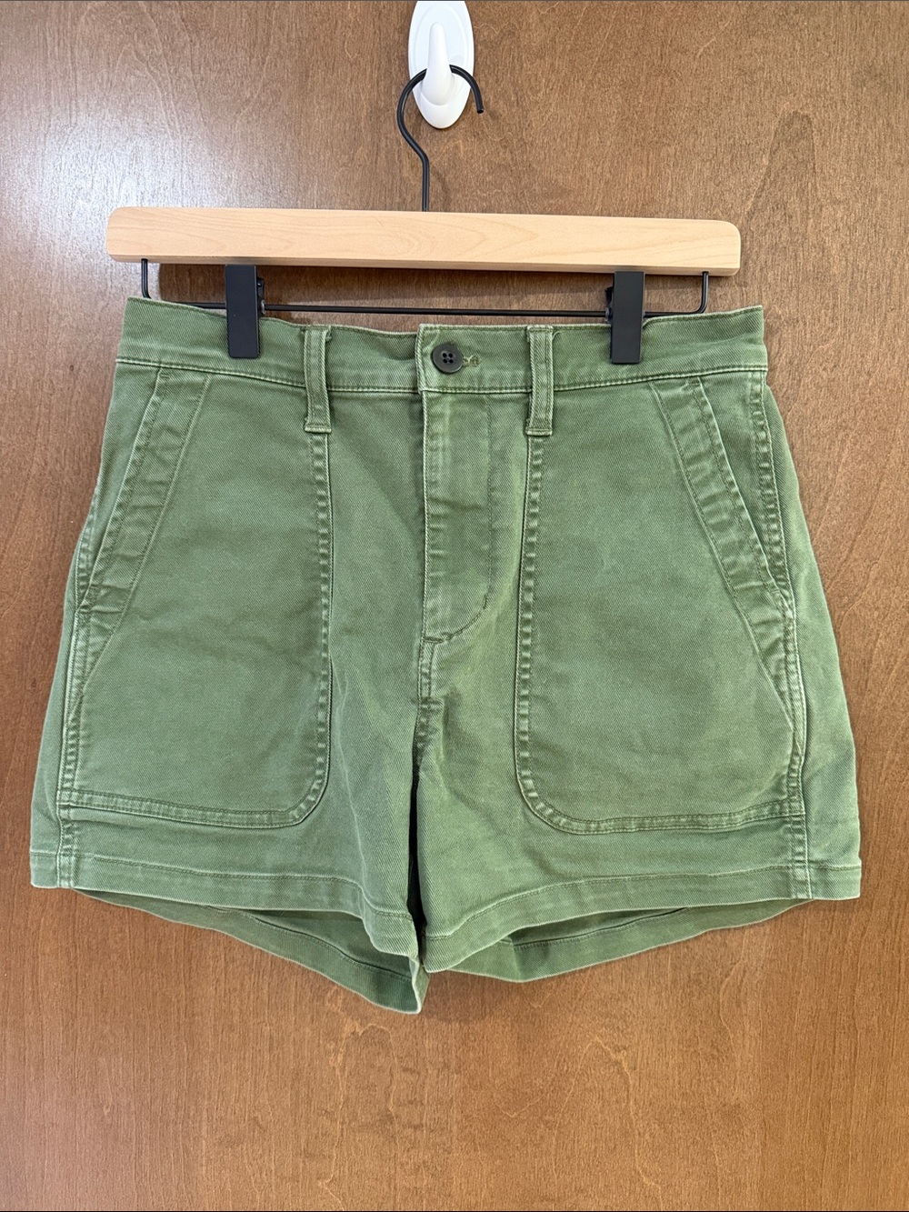 Madewell High Rise Utility Shorts